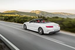 Mercedes S-Class cabriolet photo gallery