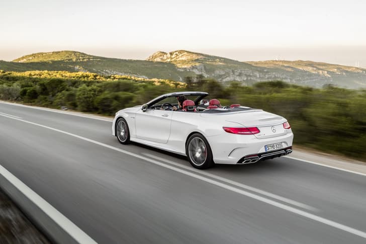 Mercedes S-Class cabriolet photo gallery
