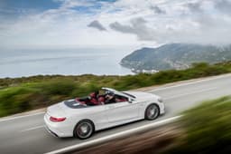 Mercedes S-Class cabriolet photo gallery