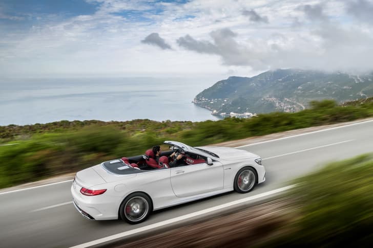 Mercedes S-Class cabriolet photo gallery