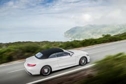 Mercedes S-Class cabriolet photo gallery