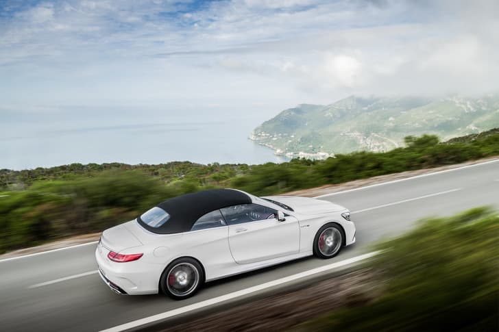 Mercedes S-Class cabriolet photo gallery
