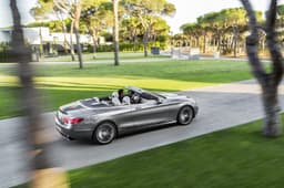 Mercedes S-Class cabriolet photo gallery