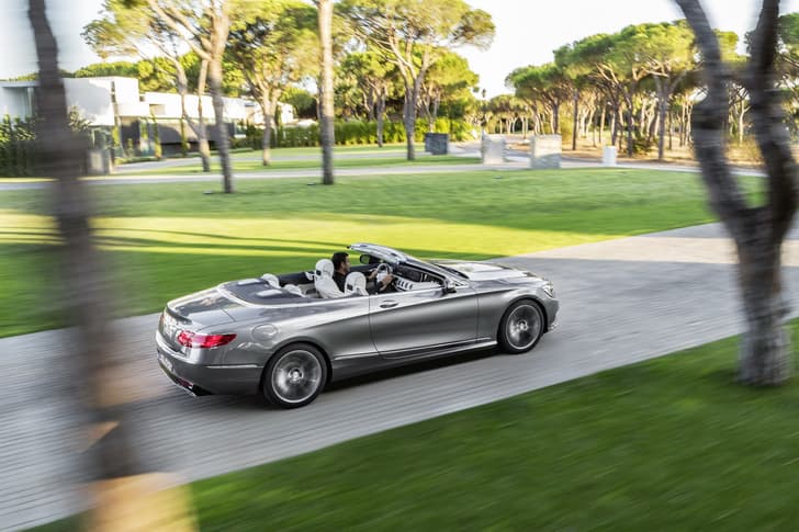 Mercedes S-Class cabriolet photo gallery