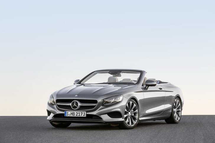 Mercedes S-Class cabriolet photo gallery