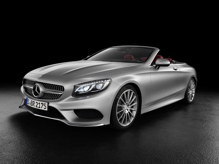 Mercedes S-Class cabriolet photo gallery