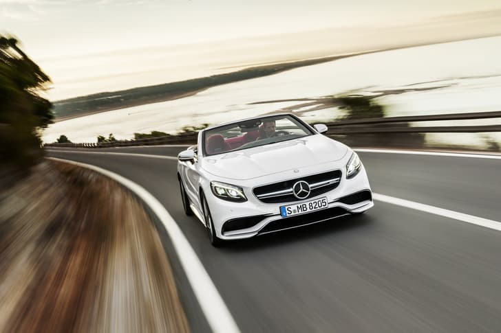 Mercedes S-Class cabriolet photo gallery