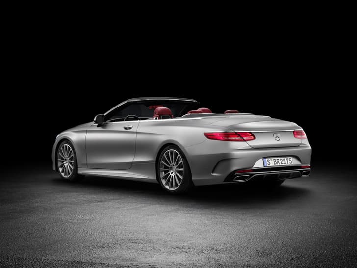 Mercedes S-Class cabriolet photo gallery