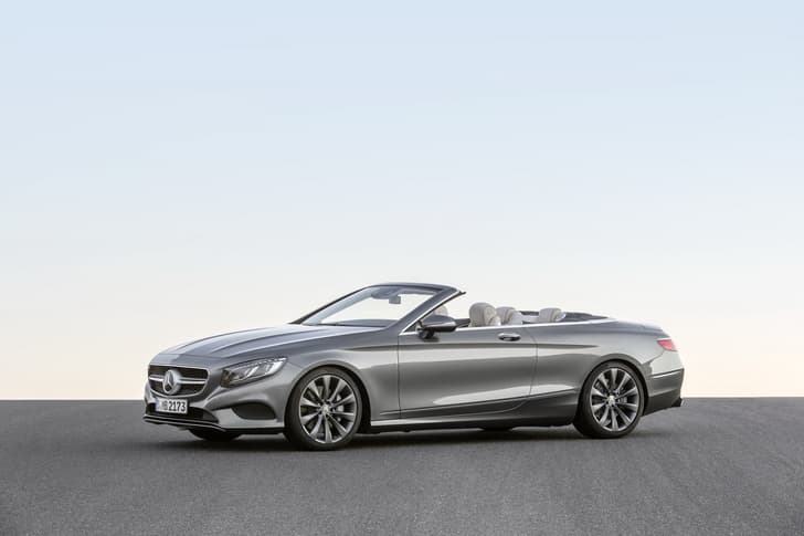 Mercedes S-Class cabriolet photo gallery