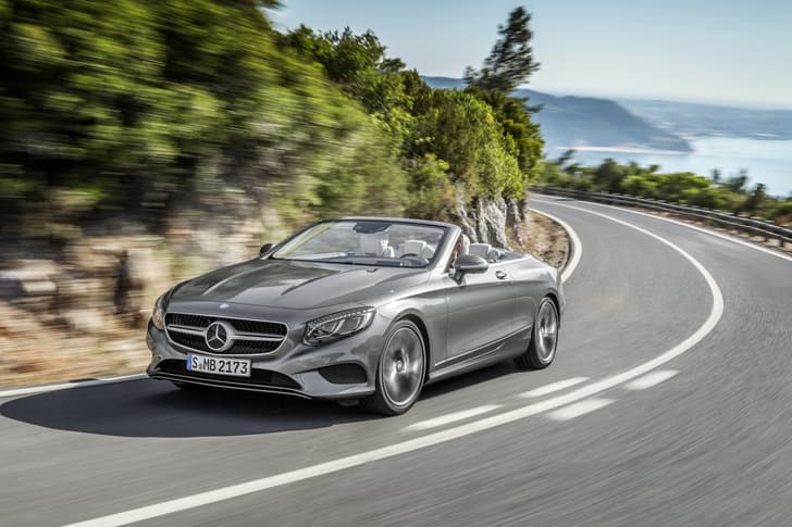 Mercedes S-Class cabriolet photo gallery