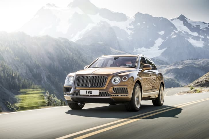 Bentley Bentayga SUV photo gallery