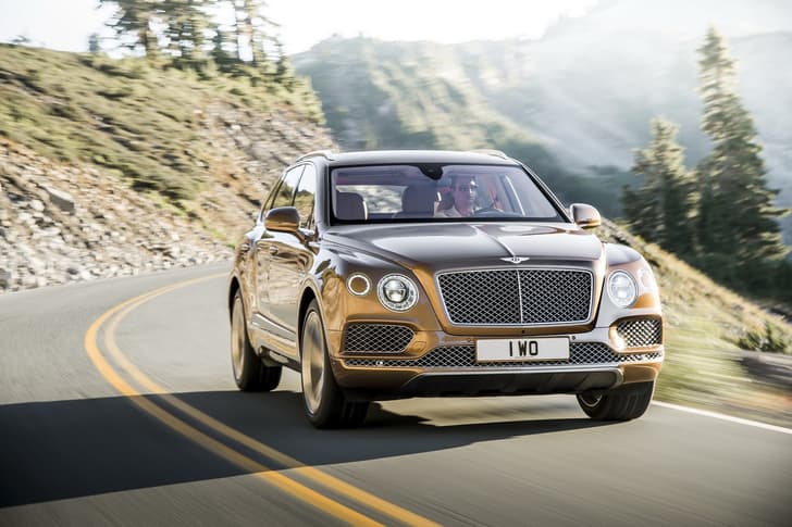 Bentley Bentayga SUV photo gallery