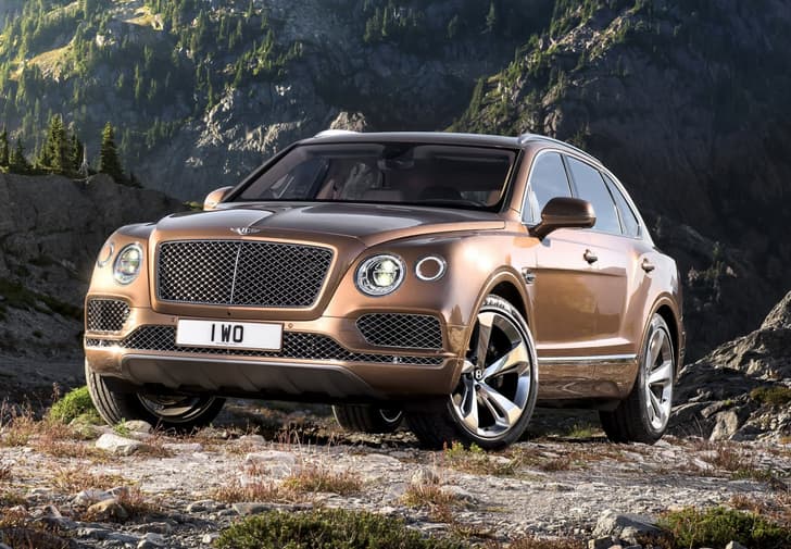Bentley Bentayga SUV photo gallery