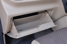 A bigger glove box would have been better.