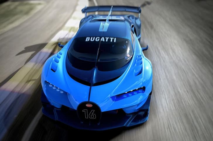 Bugatti Vision Gran Turismo concept photo gallery