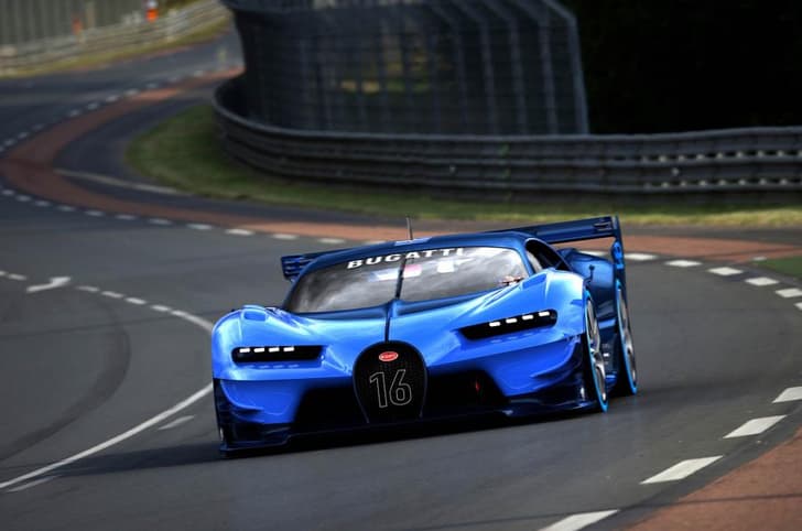 Bugatti Vision Gran Turismo concept photo gallery