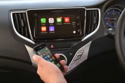 The SmartPlay infotainment system comes equipped with Apple CarPlay. Android Auto is also expected to be introduced in the near future.