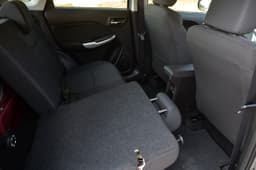 The rear-seats can be folded to increase luggage capacity.