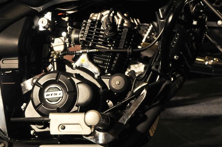 Engine is also finished in black; makes 18.7bhp of maximum power. Engine is also finished in black; makes 18.7bhp of maximum power.