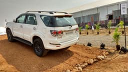 Toyota Fortuner off-road event. 