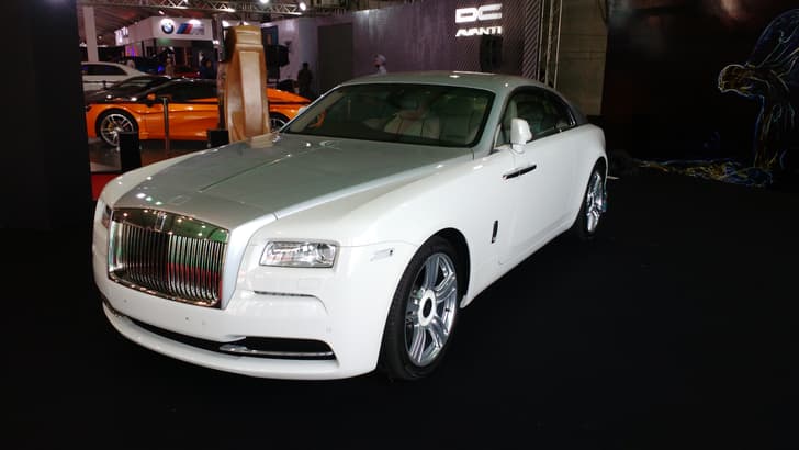 Rolls Royce Wraith. 