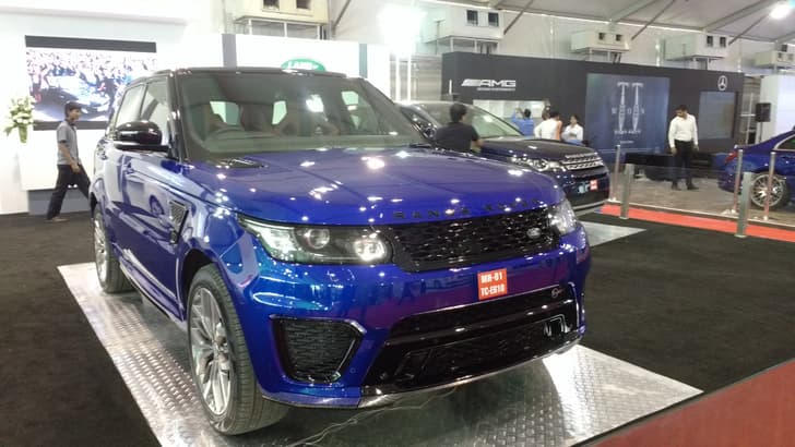 Range Rover Sport SVR. 