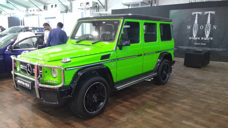 Mercedes-AMG G63 Crazy Colour edition. 