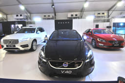 Volvo XC90, Volvo V40, Volvo S60.
