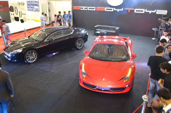 Cars at the Autocar Performance Show 2015 