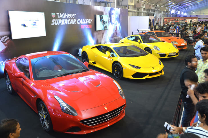 Cars at the Autocar Performance Show 2015 