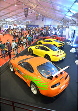 Cars at the Autocar Performance Show 2015 