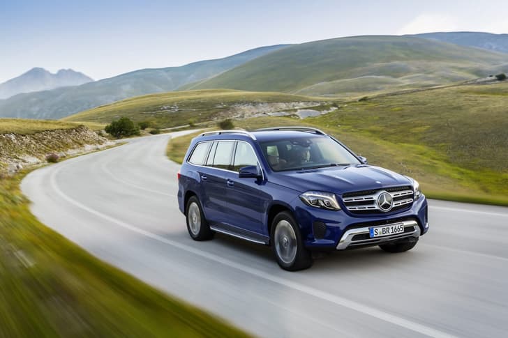Mercedes GLS SUV photo gallery