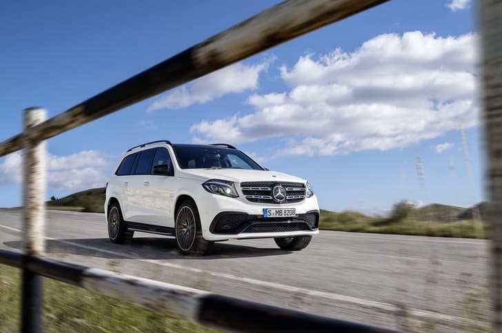 Mercedes GLS SUV photo gallery