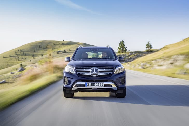 Mercedes GLS SUV photo gallery