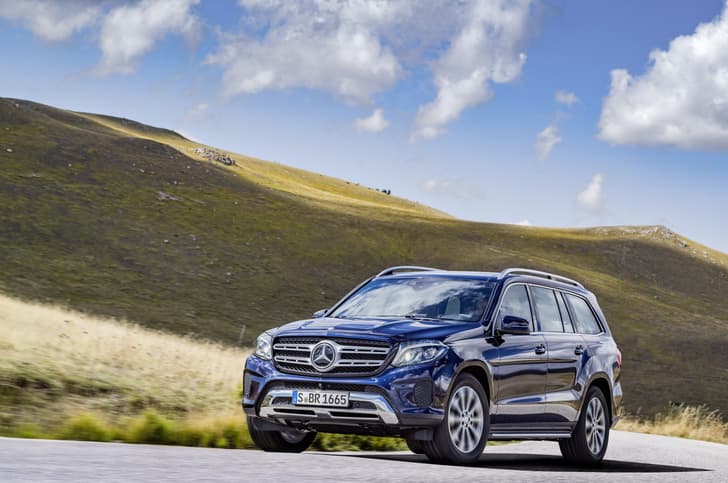 Mercedes GLS SUV photo gallery