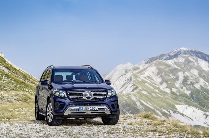 Mercedes GLS SUV photo gallery
