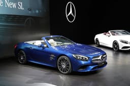 Mercedes-Benz SL facelift.