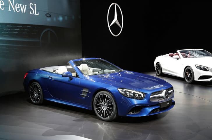 Mercedes-Benz SL facelift.