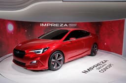 Subaru Impreza sedan concept.