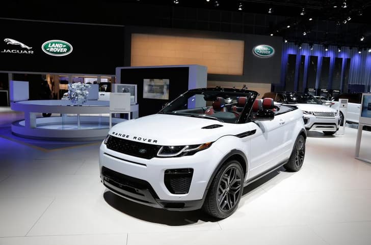 Range Rover Evoque Convertible.
