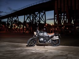 BMW RnineT Scrambler left side profile.