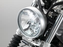 BMW R nineT Scrambler headlight.