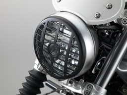 BMW R nineT Scrambler optional headlight grille.
