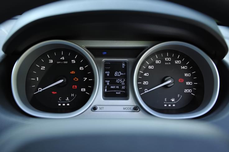 The instrument cluster gets a silver shroud. The instrument cluster gets a silver shroud.