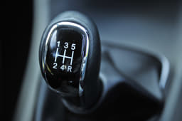 The Tiago's gearlever gets chrome finish.