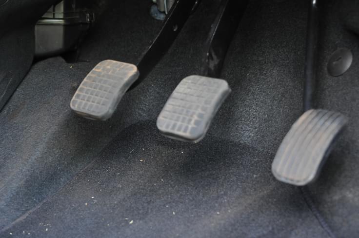 The driver footwell is spacious and gets a dedicated dead pedal. The driver footwell is spacious and gets a dedicated dead pedal.