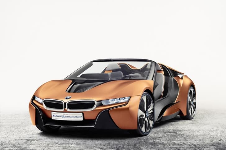 BMW i Vision Future Interaction concept photo gallery
