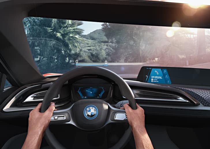 BMW i Vision Future Interaction concept photo gallery