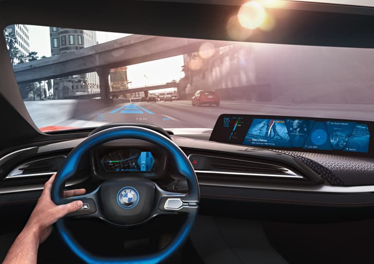 BMW i Vision Future Interaction concept photo gallery