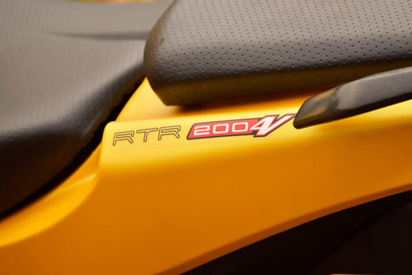 TVS Apache RTR 200 photo gallery